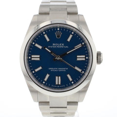 Rolex Oyster Perpetual 41 Med Blue Dial NEW '26