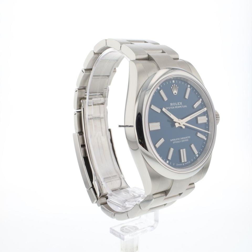Rolex Oyster Perpetual 41 Med Blue Dial NEW '26