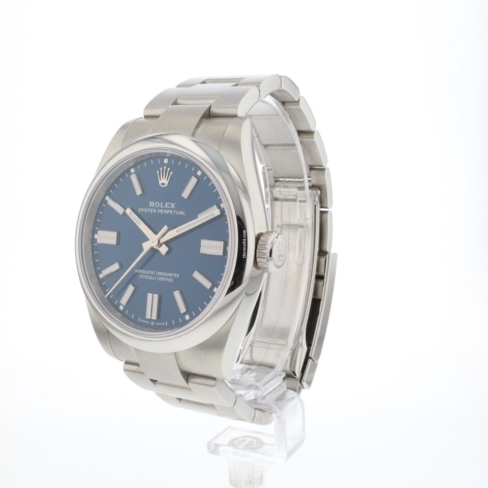 Rolex Oyster Perpetual 41 Med Blue Dial NEW '26
