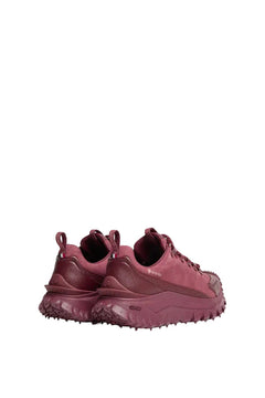 Moncler Trailgrip APEX2GTX Suede & Leather Sneakers Burgundy