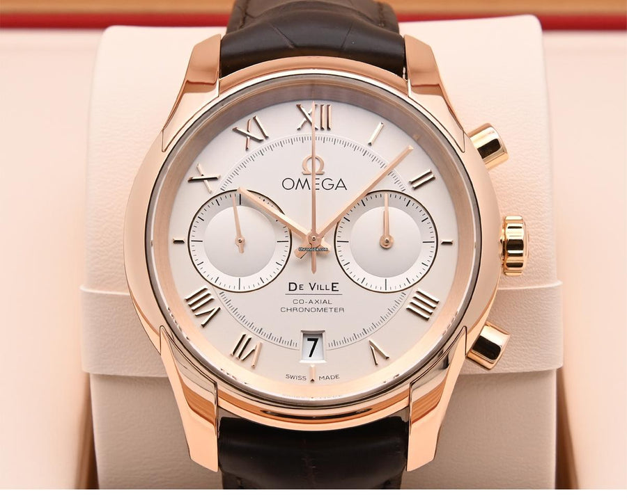 Omega De Ville Hour Vision 42mm Red Gold 431.53.42.51.02.001 Full Set
