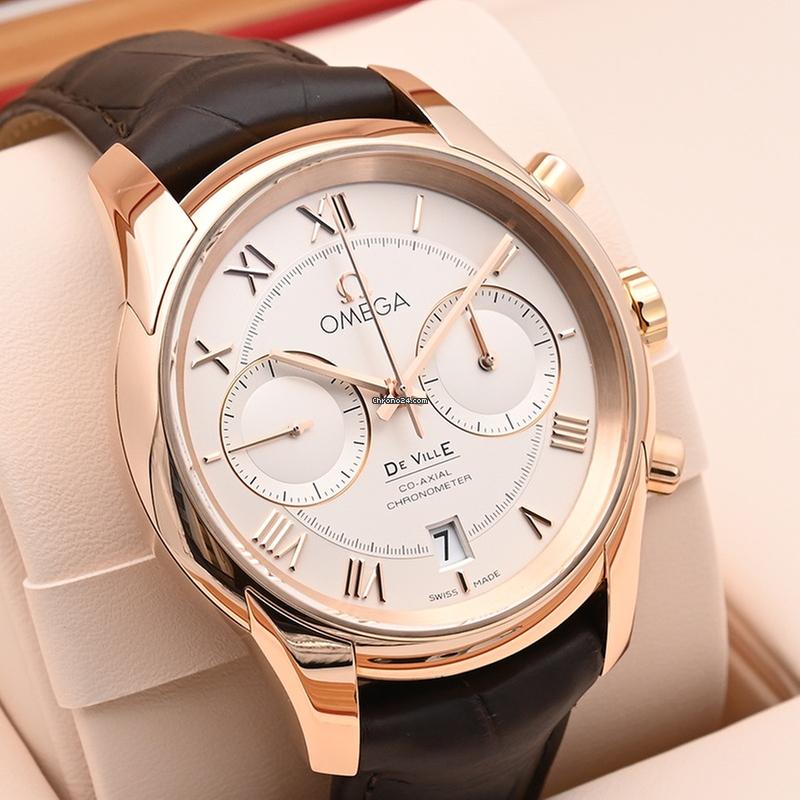 Omega De Ville Hour Vision 42mm Red Gold 431.53.42.51.02.001 Full Set