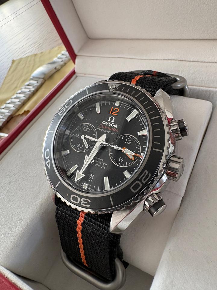 Omega Seamaster Planet Ocean Chronograph FULL SET - LIKE NEW