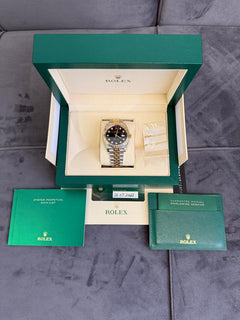 Rolex | Datejust | 126333 | Yellow gold and steel | 41 mm | Gold/Steel | Black | Automatic