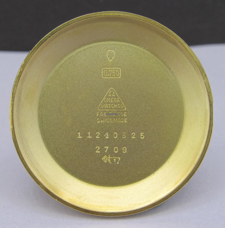 Omega Classic Vintage ref. 2709 18 kts yellow gold made in 1952