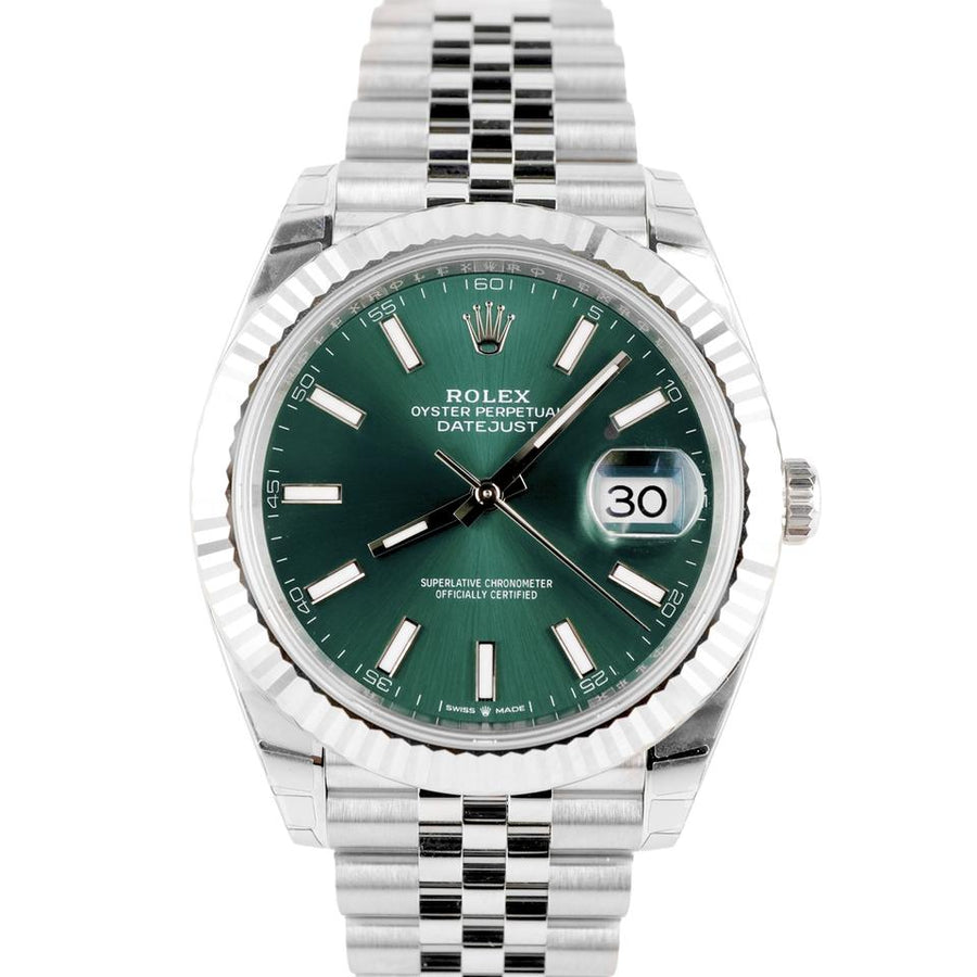 Rolex | Datejust | 126334 | White gold | 41 mm | Steel | Automatic