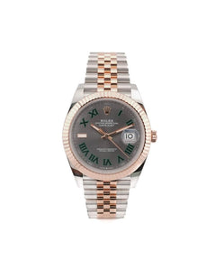 Rolex | Datejust | 126331 | Rose gold | 41 mm | Yellow gold | Grey | Automatic