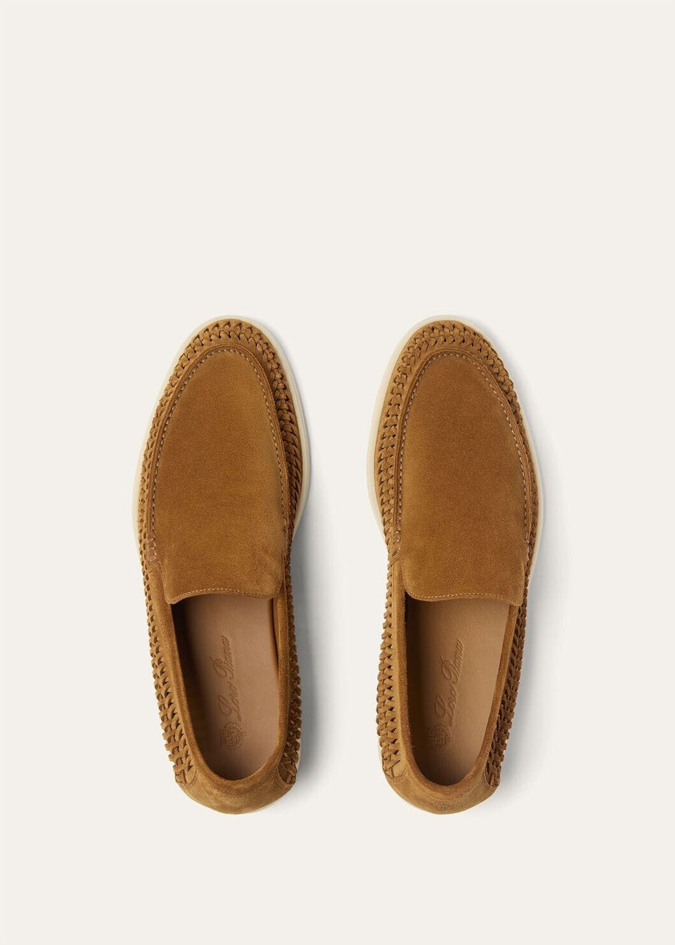 LoroPiana Summer Walk Loafer Tan