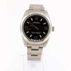 Rolex | Oyster Perpetual | 177200 | Steel | 31 mm | Steel | Black | Automatic