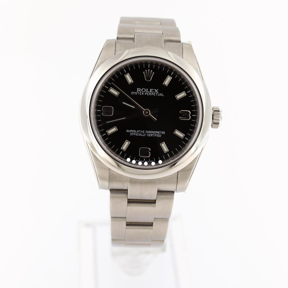Rolex | Oyster Perpetual | 177200 | Steel | 31 mm | Steel | Black | Automatic