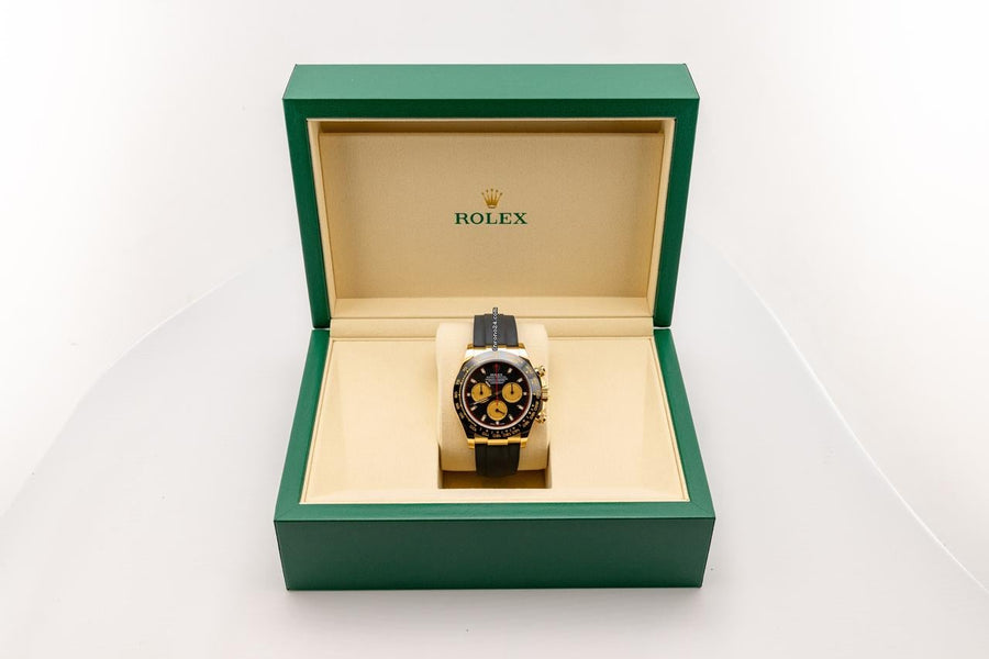Rolex | Daytona | 116518 | Yellow gold | 40 mm | Black | Automatic
