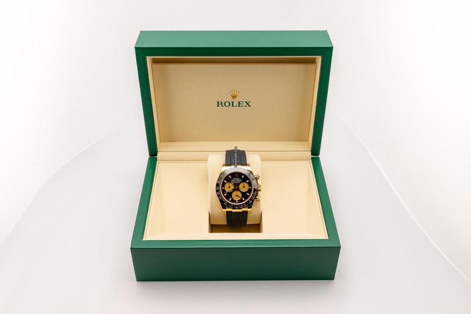Rolex | Daytona | 116518 | Yellow gold | 40 mm | Black | Automatic