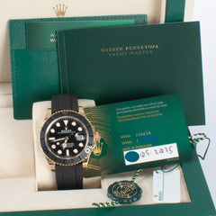 Rolex | Yacht-Master | 226658 | Yellow gold | 42 x 50 mm | Rubber | Black | Automatic