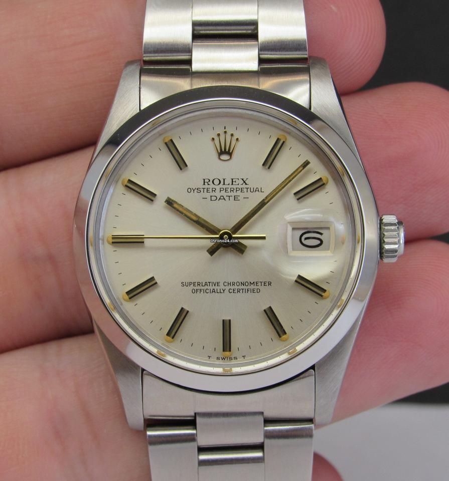 Rolex | Oyster Perpetual | 15000 | Steel | 34 x 43 mm | Steel | Silver | Automatic