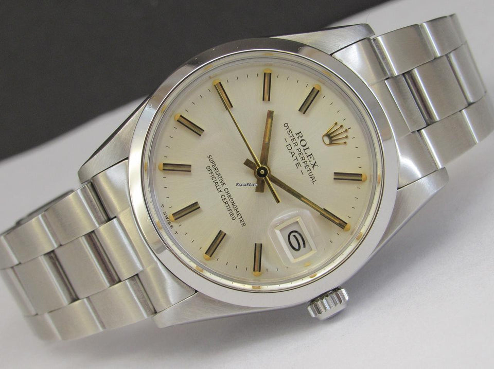Rolex | Oyster Perpetual | 15000 | Steel | 34 x 43 mm | Steel | Silver | Automatic