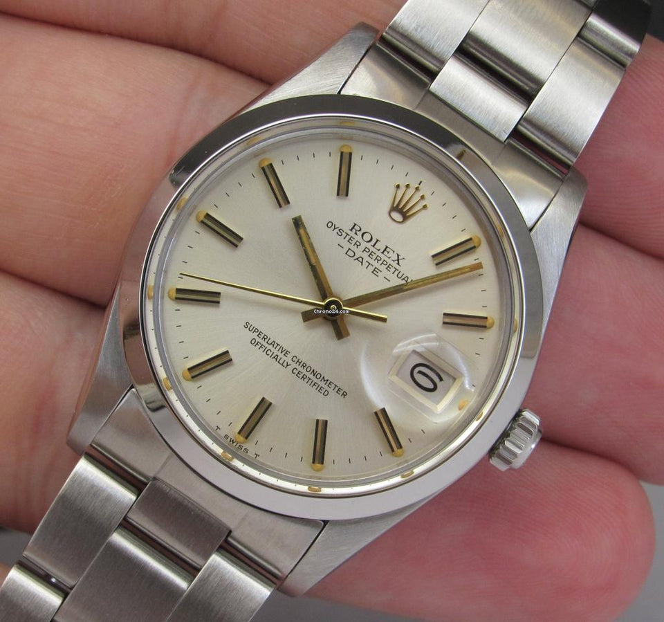 Rolex | Oyster Perpetual | 15000 | Steel | 34 x 43 mm | Steel | Silver | Automatic