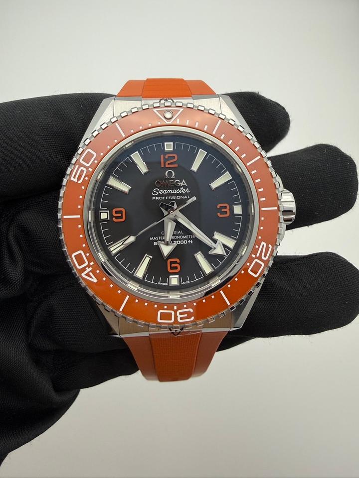 Omega Seamaster Planet Ocean600m Full set unworn 3/2026 Orange rubber