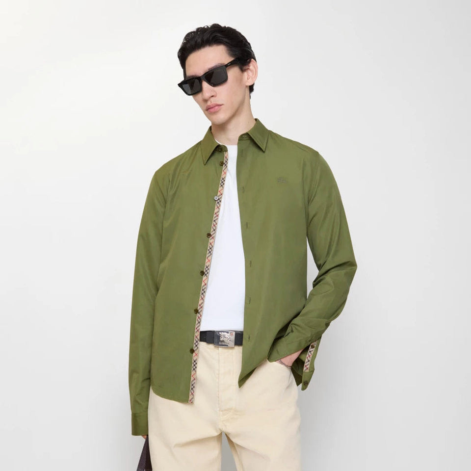 Regular Fit Cotton Poplin Shirt