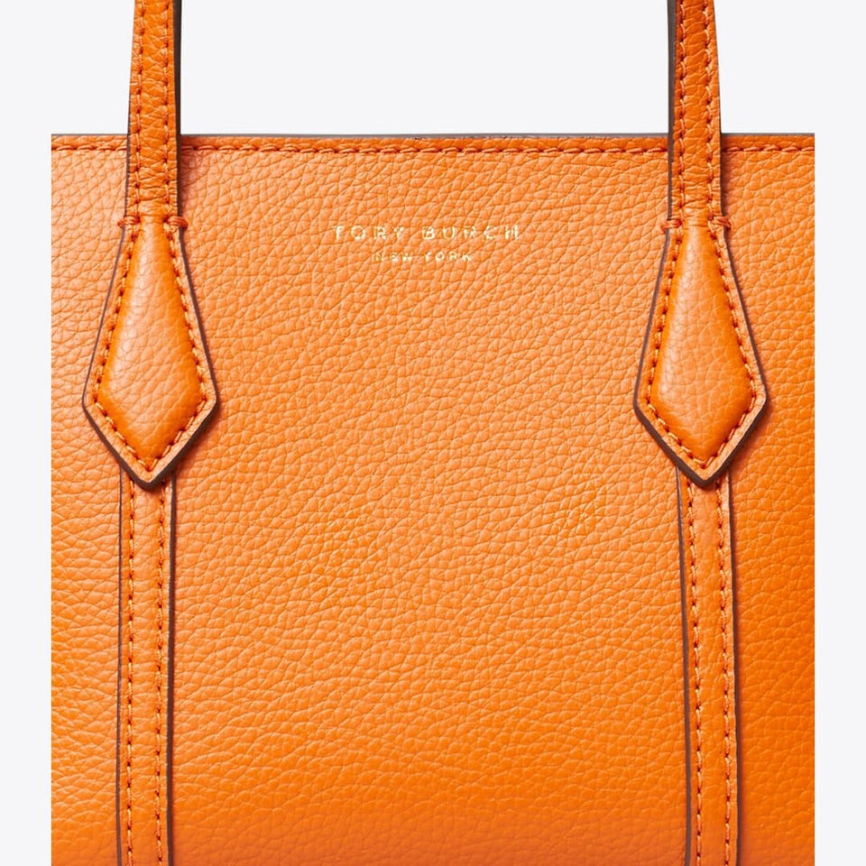 Tory Burch Mini Perry Tote Orange Jam