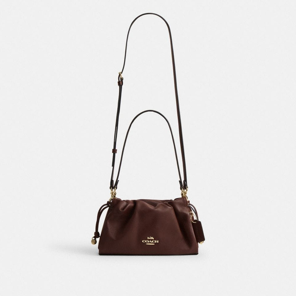 Coach Faye Shoulder Bag Gold Maple