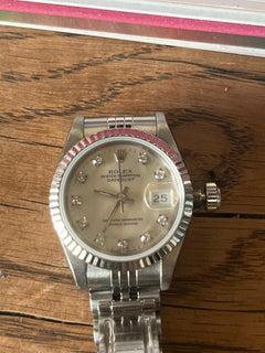 Rolex | Datejust | 69174 | 26 mm | Steel | White | Manual winding