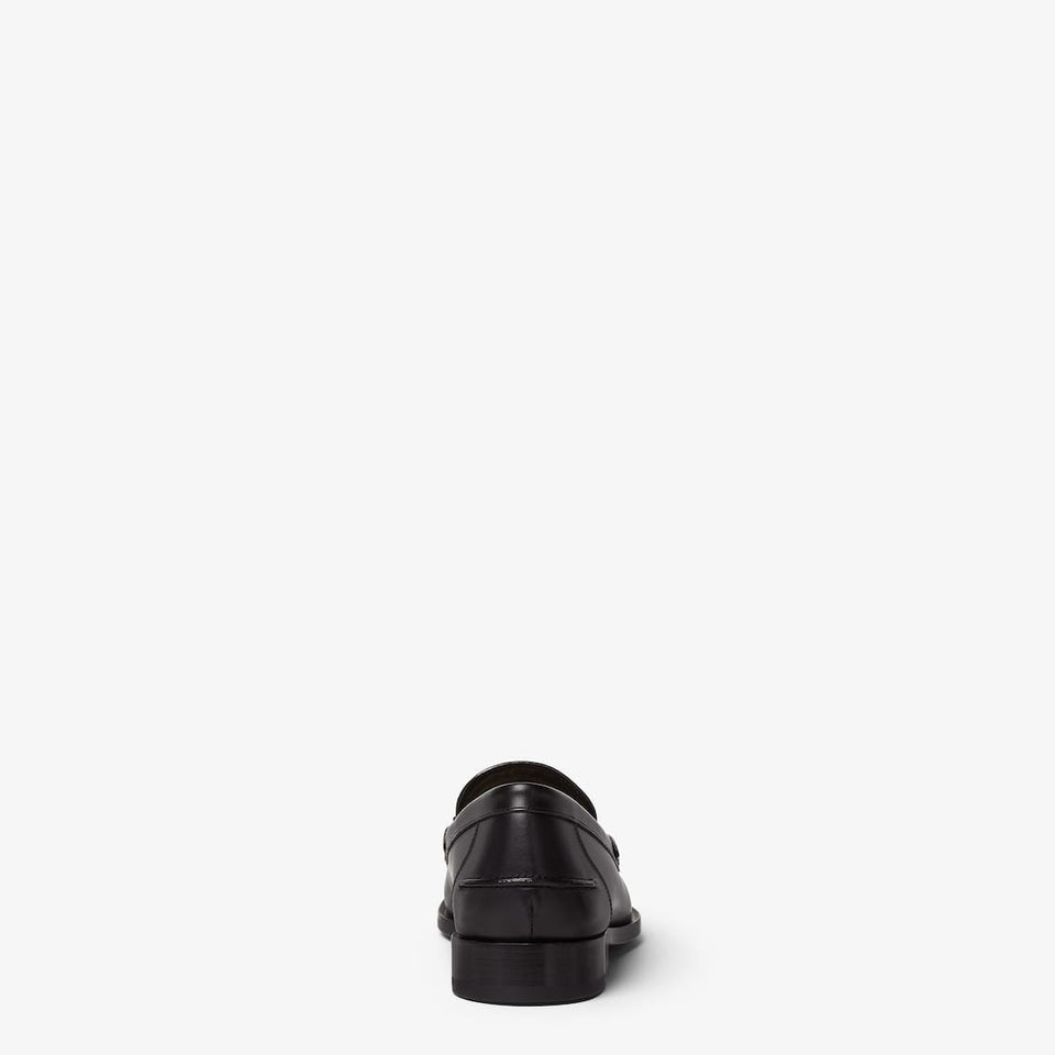 Fendi O'Lock loafers Black leather loafers