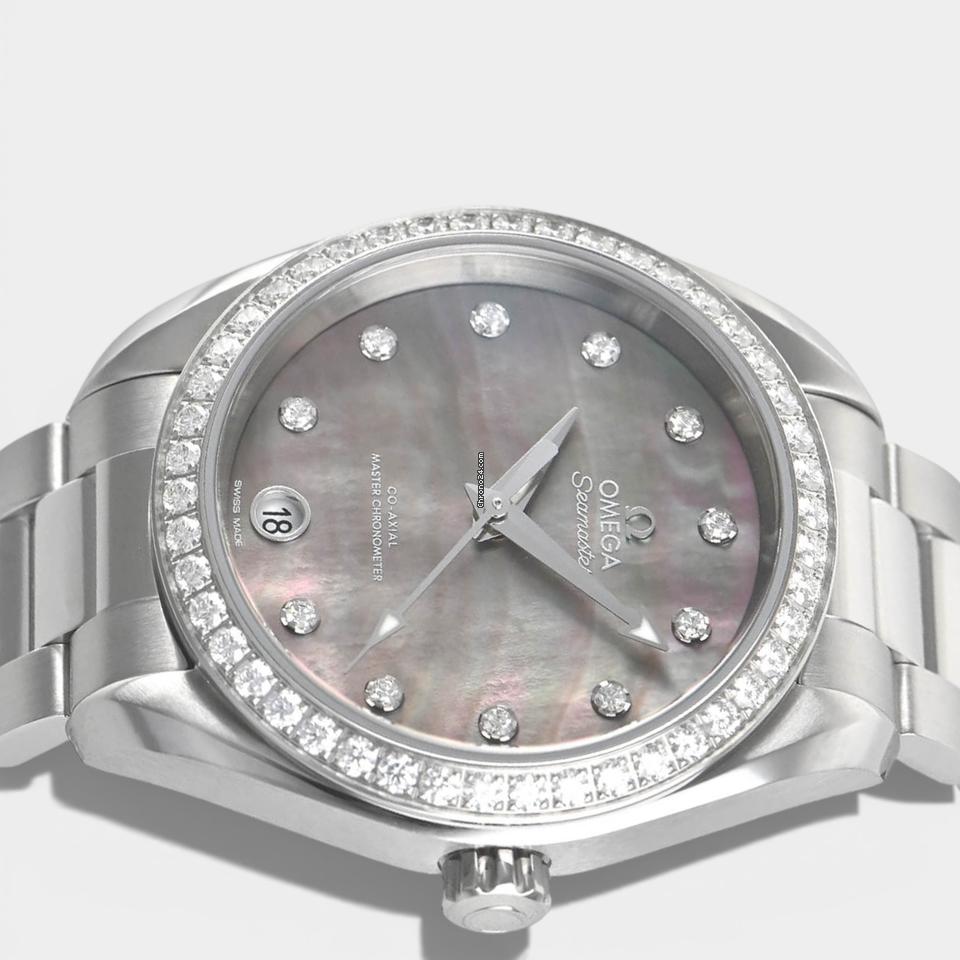 Omega Seamaster Aqua Terra Steel / 34 mm / Box&Papers / 220.15.34.20.57.001