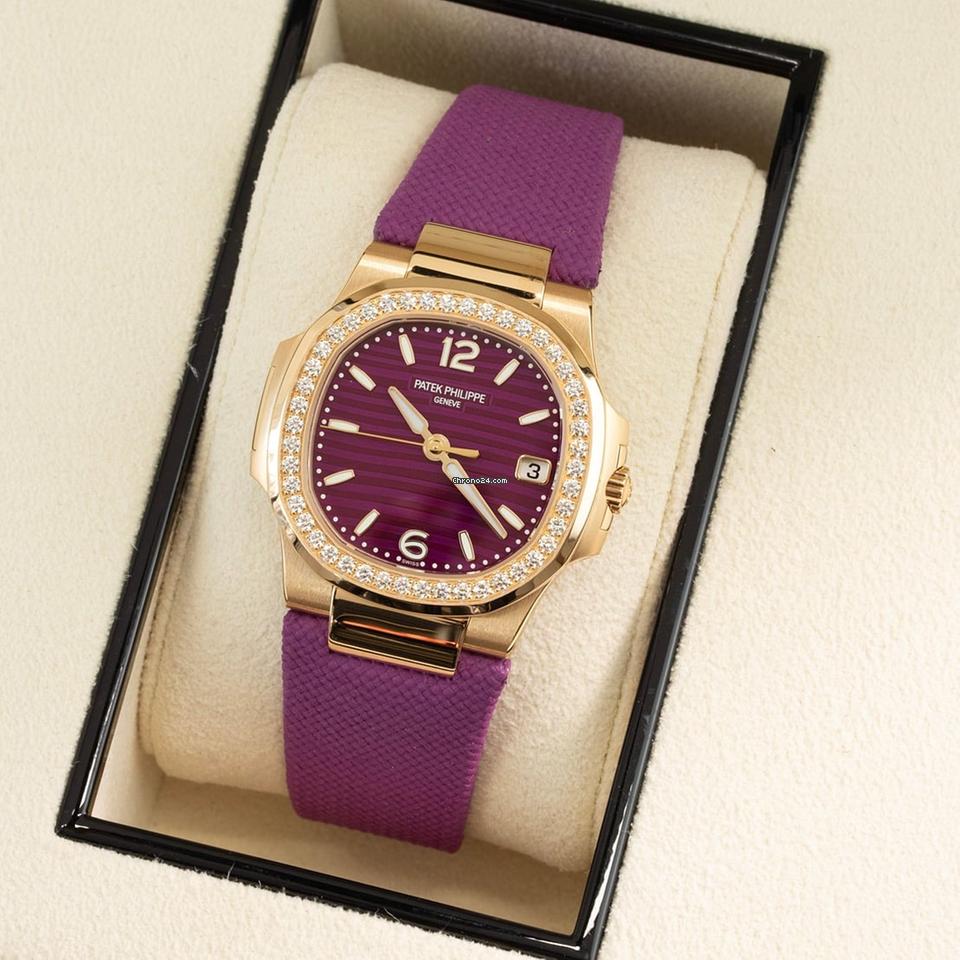 Rolex Patek Philippe Nautilus 18kt Rose Gold 7010/1 R-013