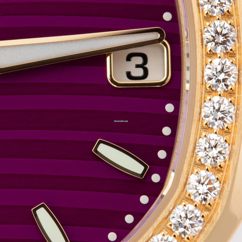 Rolex Patek Philippe Nautilus 18kt Rose Gold 7010/1 R-013