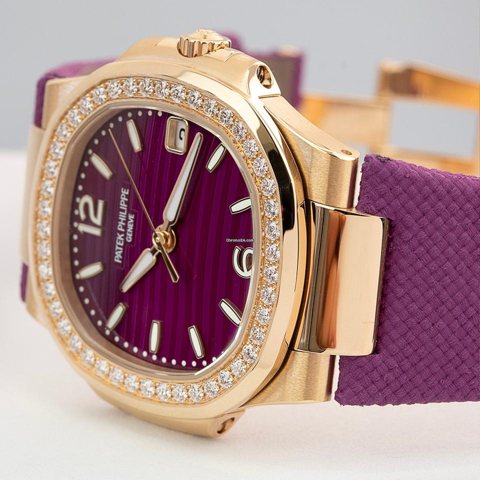 Rolex Patek Philippe Nautilus 18kt Rose Gold 7010/1 R-013