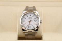 Rolex | Datejust | 126334 | Steel | 41 mm | Steel | White | Automatic