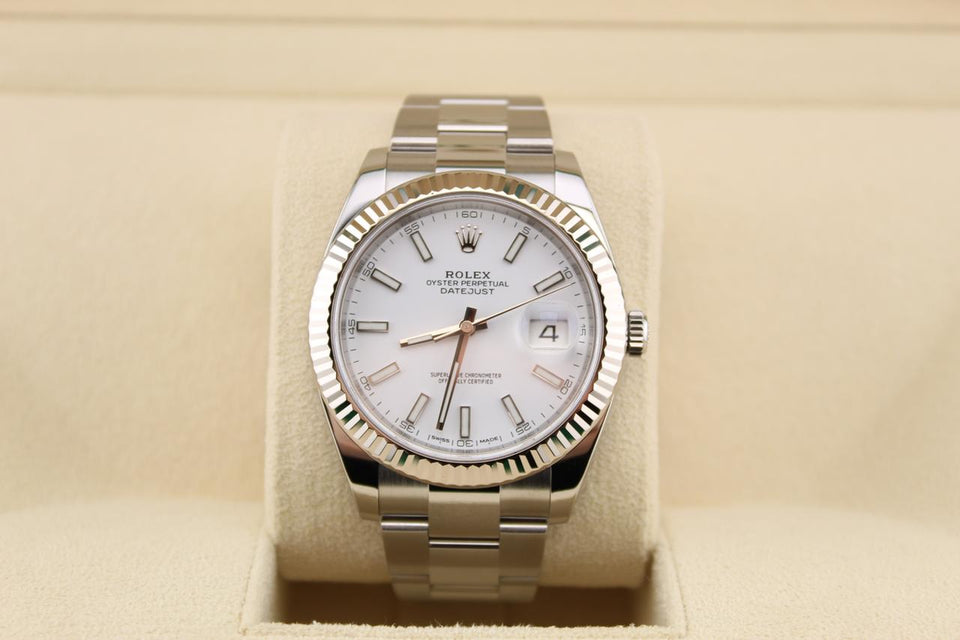 Rolex | Datejust | 126334 | Steel | 41 mm | Steel | White | Automatic