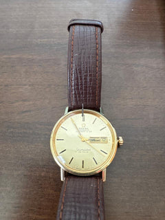Omega Seamaster De Ville De Ville Co-signed Tiffany & Co. Omega Seamaster 14k gold