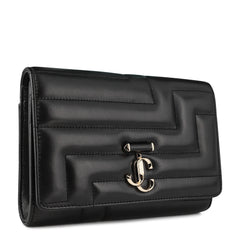 Embellished Leather Avenue Clutch Bag