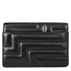 Embellished Leather Avenue Clutch Bag