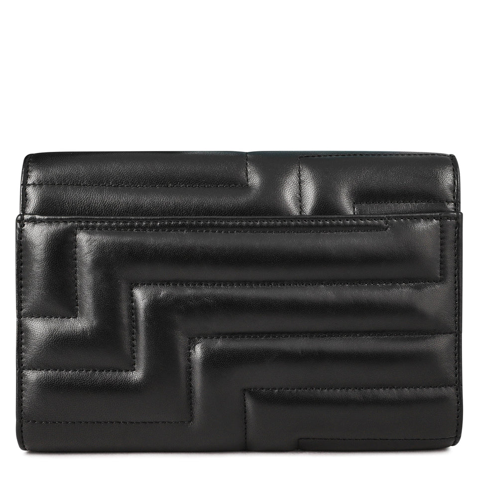Embellished Leather Avenue Clutch Bag