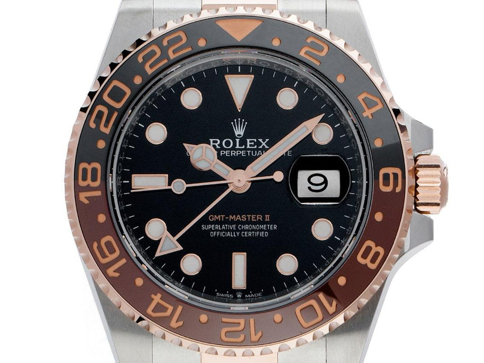 Rolex | GMT-Master II | 126711CHNR | Gold/Steel | 40 mm | Black
