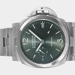 Panerai Luminor Quaranta Bitempo / Steel / 40 mm / Box&Papers / PAM 01640