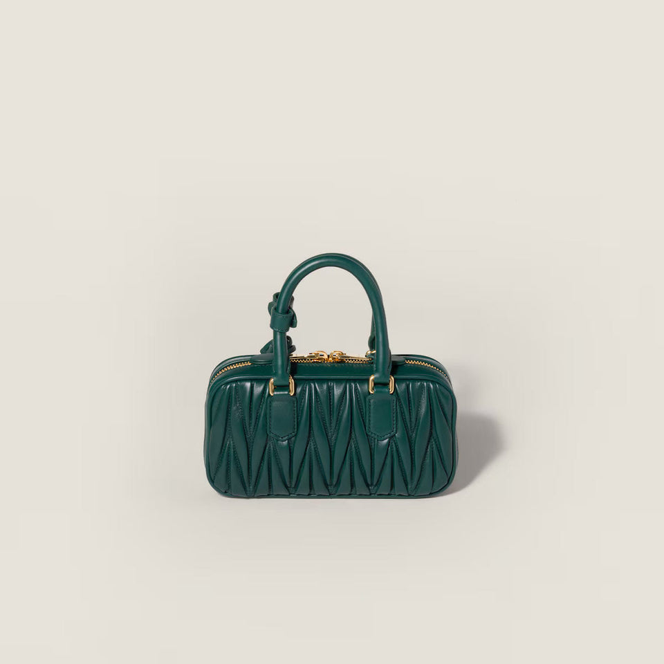 Arcadie matelassé nappa leather mini-bag