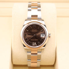 Rolex | Datejust | 278241 | Gold/Steel | 31 mm | Gold/Steel | Brown | Automatic