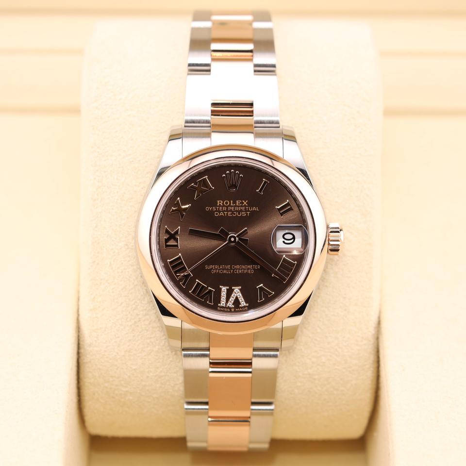 Rolex | Datejust | 278241 | Gold/Steel | 31 mm | Gold/Steel | Brown | Automatic