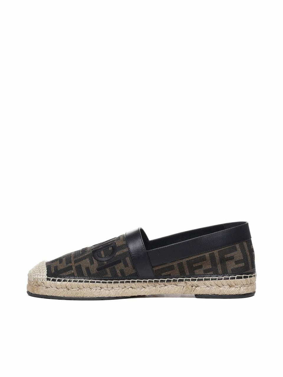 Fendi Jacquard Espadrilles With All-over Ff Logo