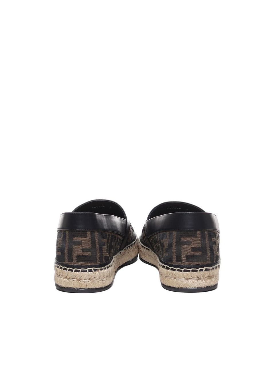 Fendi Jacquard Espadrilles With All-over Ff Logo