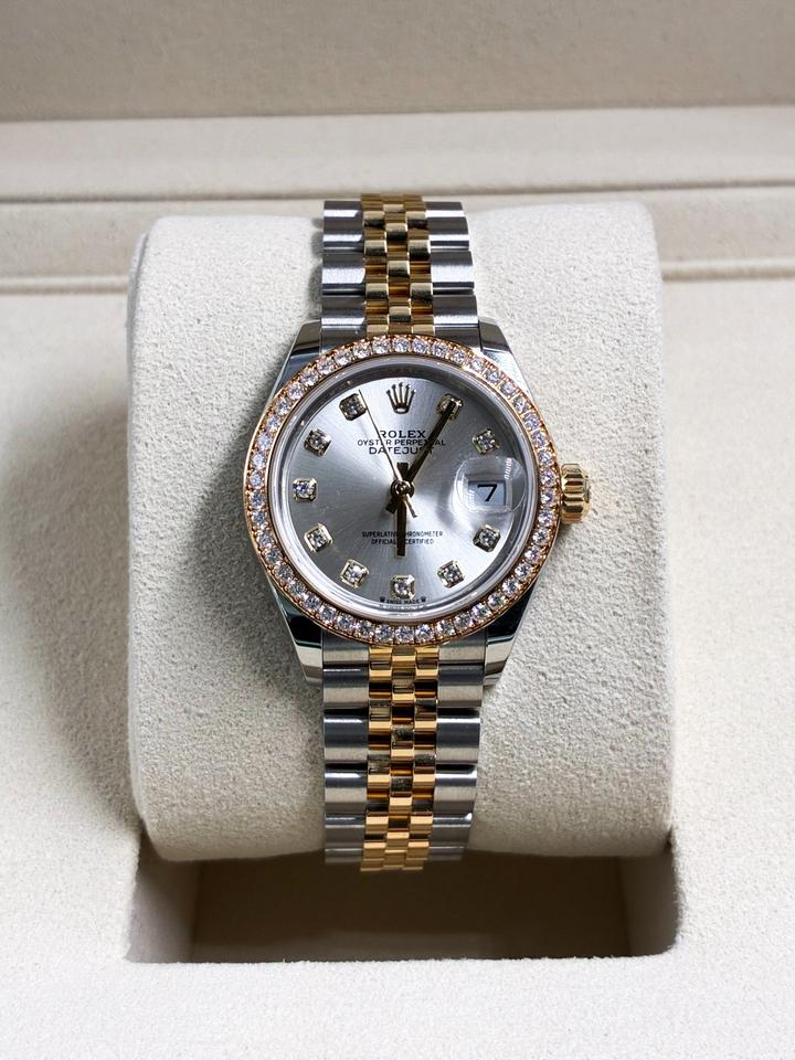 Rolex | Datejust | 278383RBR G SILVER JUB | Gold/Steel | 31 mm | Gold/Steel | Silver | Automatic