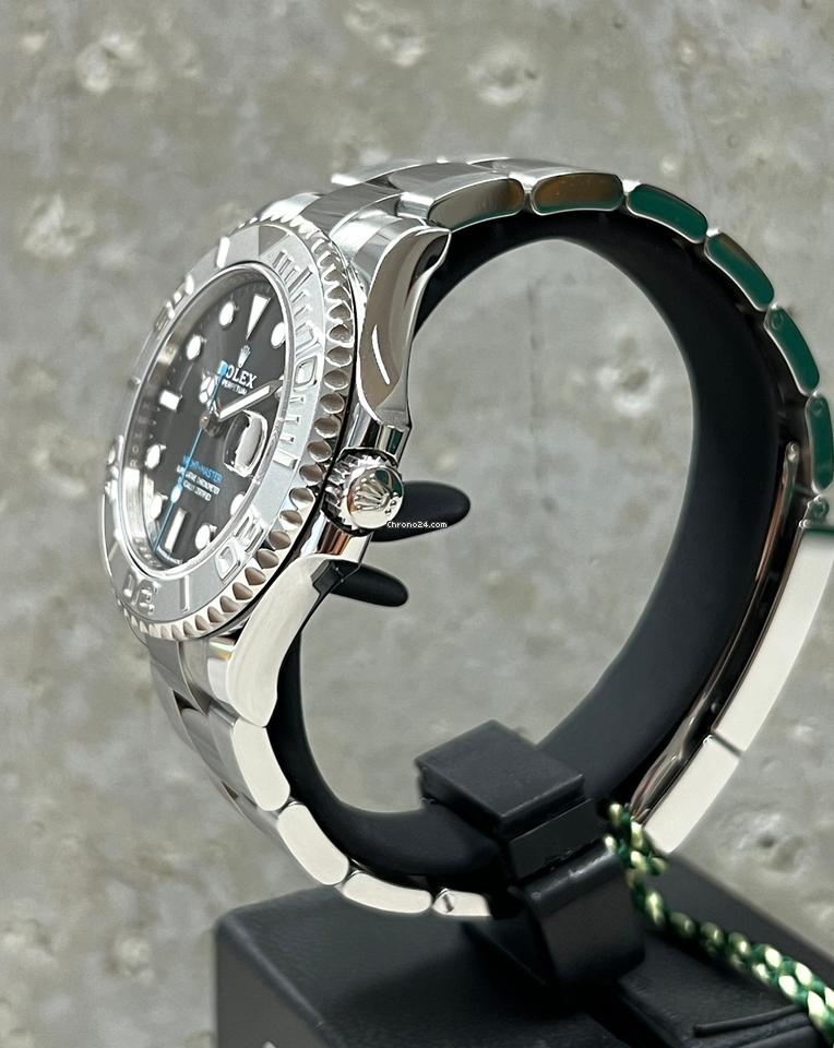 Rolex Yacht-Master 37 | NEU/Fullset | 2/26 | LC100 | rhodium Platinlünette
