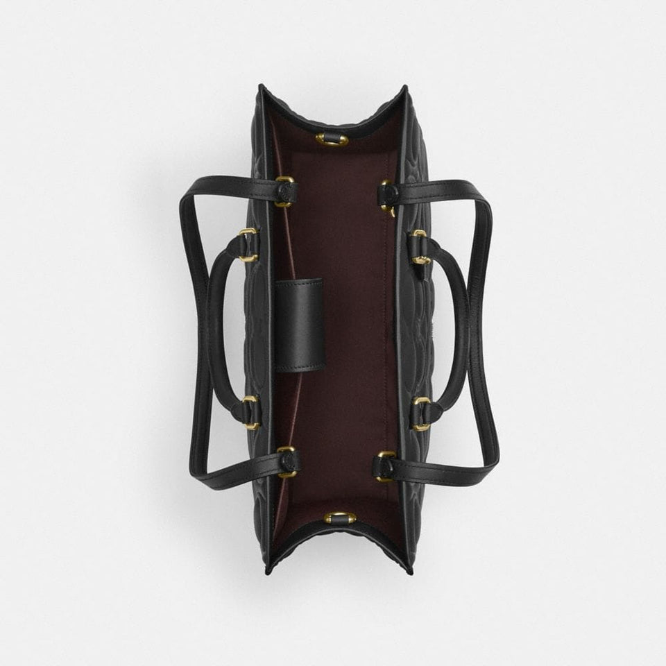 Maggie Tote Bag In Signature Leather
