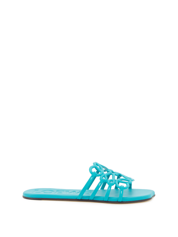 Paula's Ibiza 'Petal Anagram' Sandals Turquoise