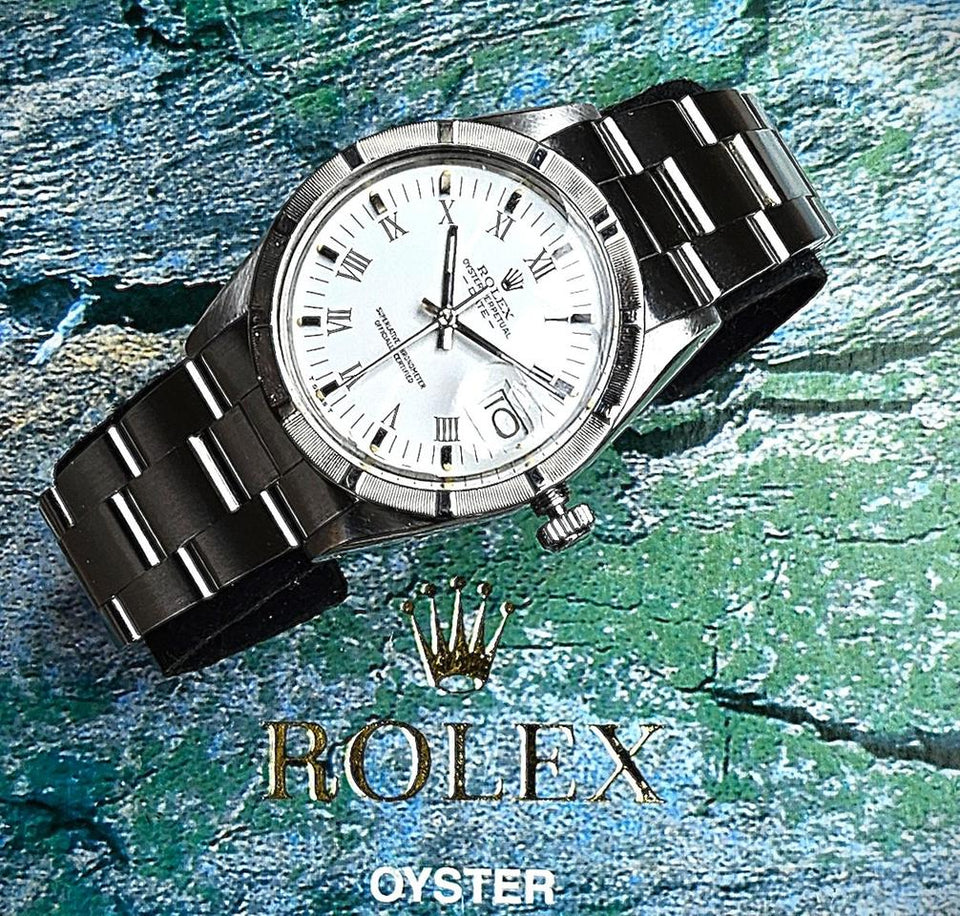 Rolex | Oyster Perpetual | 15010 | Steel | 34 mm | Steel | White | Automatic