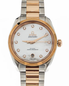 Omega Seamaster Aqua Terra Uomo/Donna - O22020382055001 - Seamaster Aqua Terra 150 M Co-Axial Master Chronometer Ladies’ 38 mm - O22020382055001