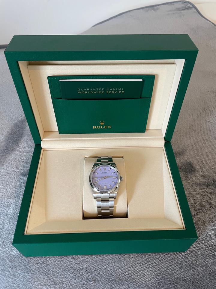Rolex | Oyster Perpetual | Rolex Oyster Perpetual 36 126000 | Steel | 36 mm | Steel | Purple | Automatic